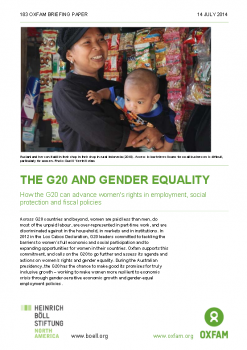 Raport: Kraje G20 i nierówne traktowanie płci – w jaki sposób G20 mogłoby poprawić prawa kobiet w zatrudnieniu, opiece socjalnej i polityce fiskalnej