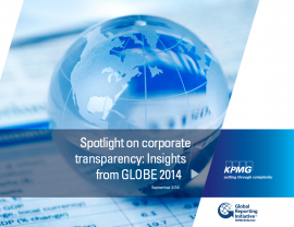 Spotlight on corporate transparency: Insights from GLOBE 2014