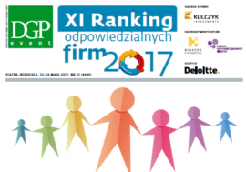 XI Ranking Odpowiedzialnych Firm – dodatek do Dziennika Gazety Prawnej