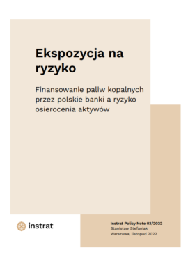 Ekspozycja na ryzyko. Finansowanie paliw kopalnych przez polskie banki a ryzyko osierocenia aktywów