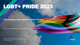 LGBT+ PRIDE 2023. Raport z wynikami sondażu przeprowadzonego przez Ipsos na grupie ponad 30 państw